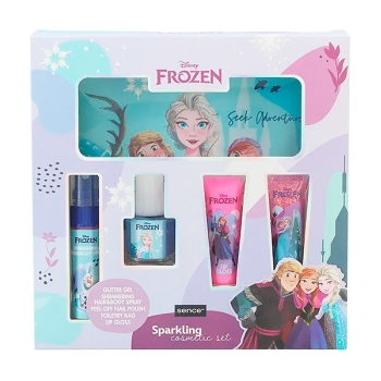 Set Frozen Sparkling Cosmetic 5 Productos