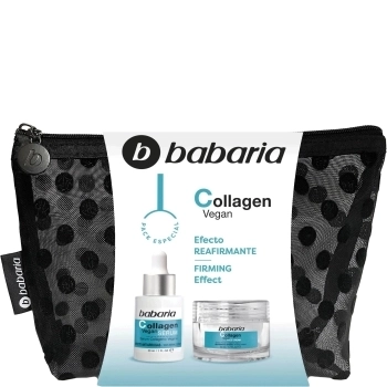 Set Collagen Vegan Serum 30ml + Crema Facial 50ml + Neceser
