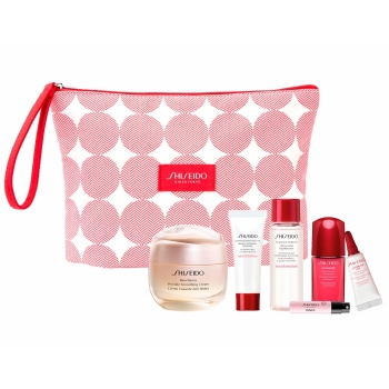 Set Pouch Benefiance Wrinkle Smoothing Cream 50ml + 6 productos