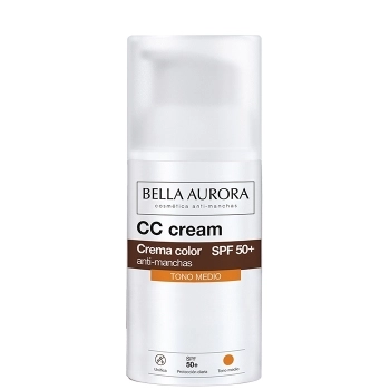 CC Cream antimanchas SPF50+ Tono Medio