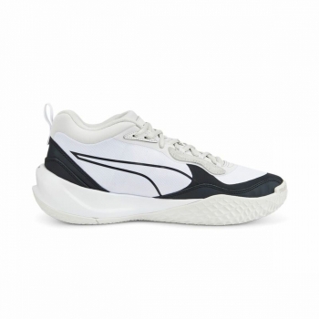 Zapatillas de Baloncesto para Adultos Puma Playmaker Pro Blanco Unisex