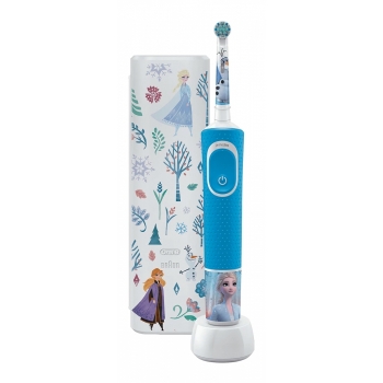 Set Cepillo Eléctrico Recargable Frozen + Bolsa de Viaje