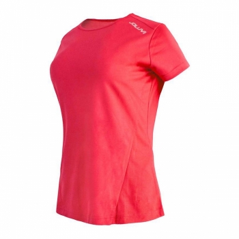 Camiseta Joluvi Runplex Rosa Fucsia
