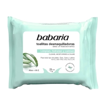 Toallitas Desmaquilladoras Aloe Vera
