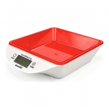 Báscula Digital de Cocina Basic Home 5 kg (22 x 18 x 5 cm)