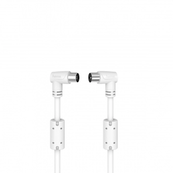 Cable de Antena Hama 00205058 Blanco 5 m