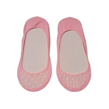 Calcetín Pinky Rosa con Corazones