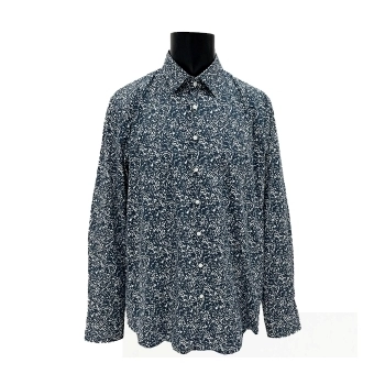 Camisa de Vestir Slim Fit Stretch Print Camisa de Vestir Slim Fit Stretch Print