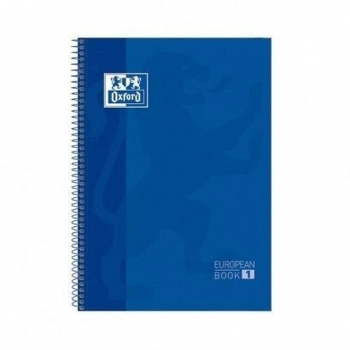 Cuaderno Oxford European Book Azul marino A4 5 Unidades