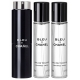 Set Bleu de Chanel edt 3x20ml - Recargable Set Bleu de Chanel edt 3x20ml - Recargable