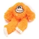 Peluche para perros Gloria Kikazaru 11 x 44 x 45 cm Mono Naranja