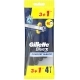 Gillette Blue 3 Comfort Slalom 4 Unidades