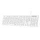 Teclado Subblim SUBKBC0SSK51 Blanco