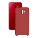 Funda para Móvil Samsung Galaxy J6+ 2018 Soft Rojo