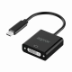 Adaptador USB C a DVI approx! APPC51 Negro