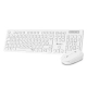 Teclado y Ratón Inalámbrico Subblim BUSINESS SLIM Blanco