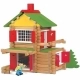 Playset Jeujura My Wooden Chalet (135 Piezas)