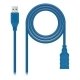 Adaptador USB C a DisplayPort NANOCABLE 10.01.0901-BL Azul