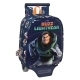 Mochila Escolar con Ruedas Buzz Lightyear Azul marino (22 x 27 x 10 cm)