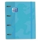 Carpeta de anillas Oxford Touch Europeanbinder A4 Azul Pastel