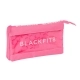 Portatodo Triple BlackFit8 Glow up Rosa (22 x 12 x 3 cm)