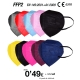 Pack 1000 uds FFP2 Surtido Colores Pack 1000 uds FFP2 Surtido Colores