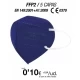 Pack 5000uds FFP2 Azul Oscuro Pack 5000uds FFP2 Azul Oscuro