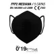 FFP2 Negra Talla Mediana 1000uds FFP2 Negra Talla Mediana 1000uds