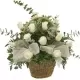 Cesta 18 Rosas Blancas Cesta 18 Rosas Blancas