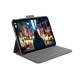 Funda para iPad + Teclado Logitech Slim Folio Qwerty Español Gris